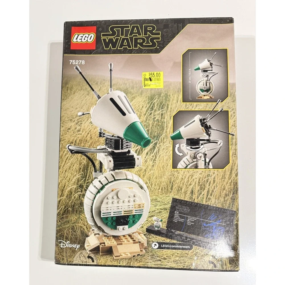 LEGO Star Wars 75278 D-O Droid Building Set - 519 pcs Sealed Box - NEW